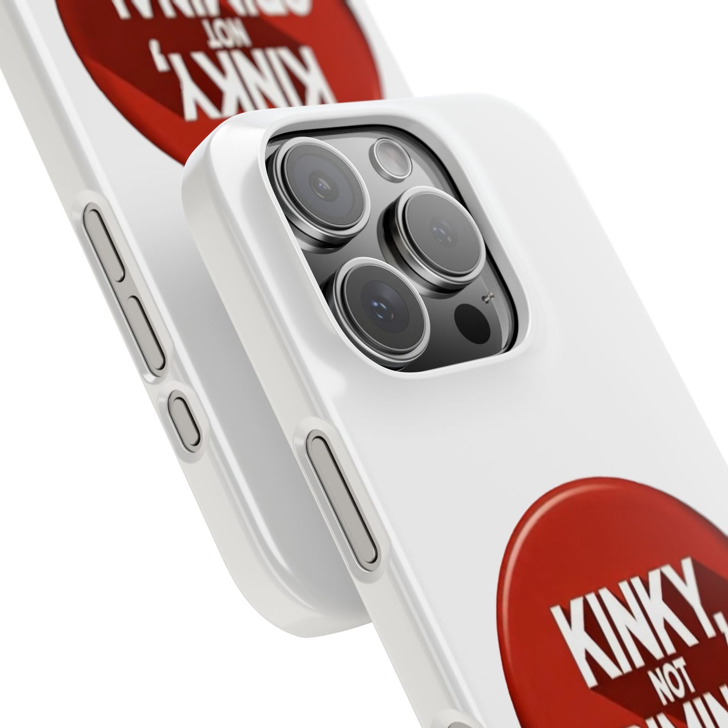 Kinky, Not Criminal - Slim Phone Cases